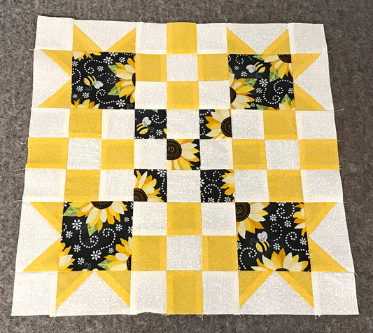 Floral Bouquet Quilt Block Tutorial