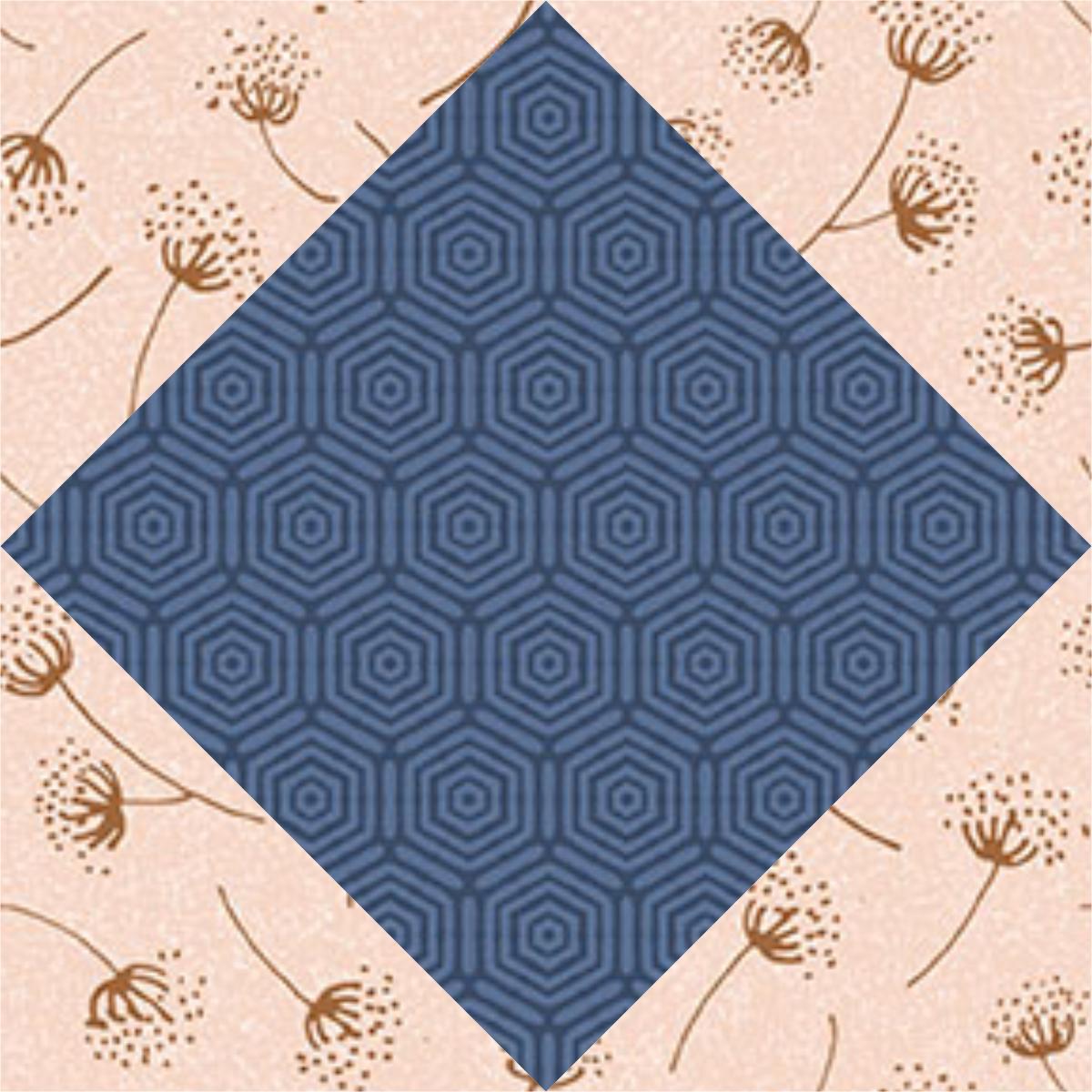 Diamond Drop Quilt Pattern Printed Version
