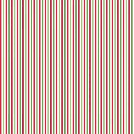 Christmas 1/8" Stripe Fabric - Riley Blake Designs C495R-CHRIST, Red and Green Christmas Striped Fabric, Christmas Fabric By the Yard