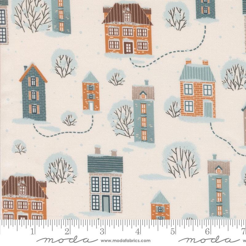 Purrfect Christmas Layer Cake - Moda 39040LC, Cat Themed Christmas Fabric Charm Pack, Cat Themed Christmas Fabric