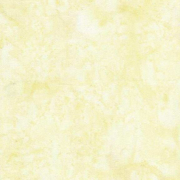 Island Batik Neutral Foundations Basics Linen Batik Fabric, Pastel Yellow Batik Blender Fabric - By the Yard