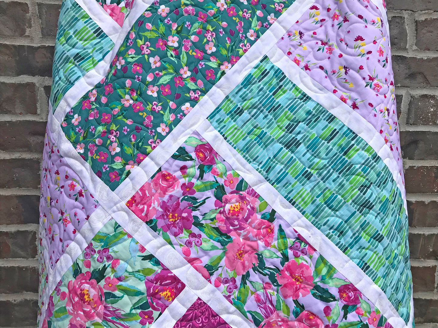 The Big Easy Quilt Pattern - Digital Quilt Pattern - Handmade Quilts, Digital Patterns, and Home Décor items online - Cuddle Cat Quiltworks