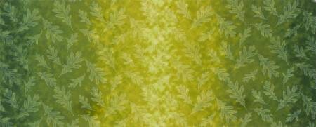 Giving Thanks Green Ombre Leaves Fabric - Robert Kaufman 18399-7, Green Leaves Fabric, Green Blender Fabric, Green Tonal Fabric By the Yard