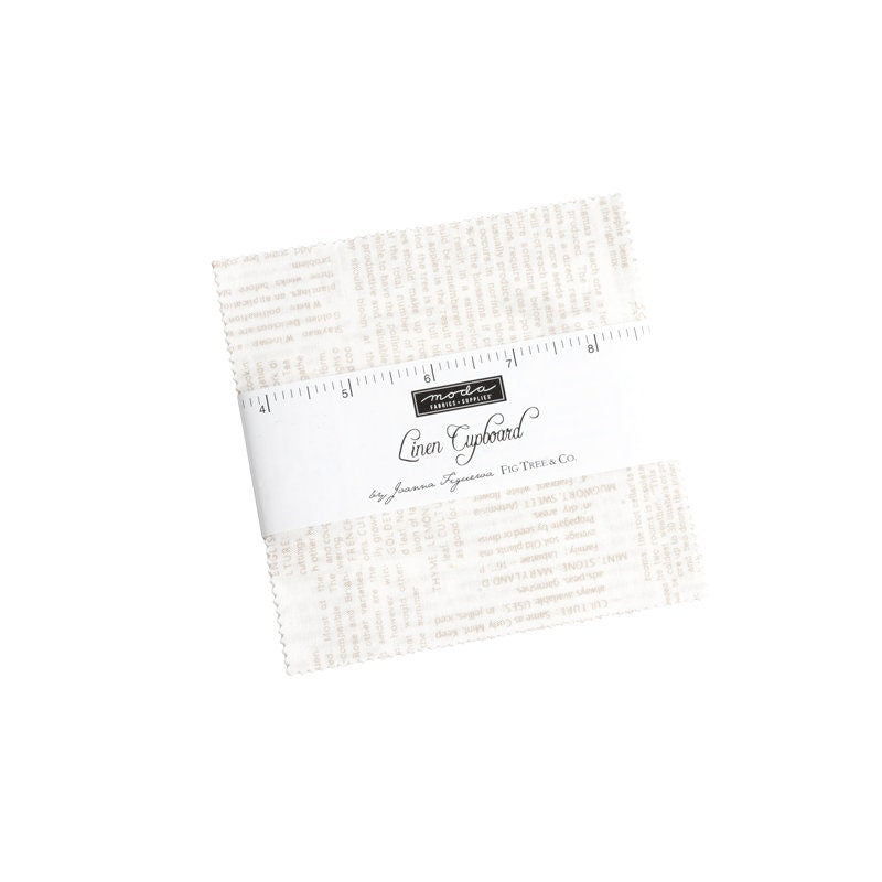 Linen Cupboard Charm Pack - Moda 20480PP, Neutral Colors Charm Pack, Neutral Pre-Cut Fabrics