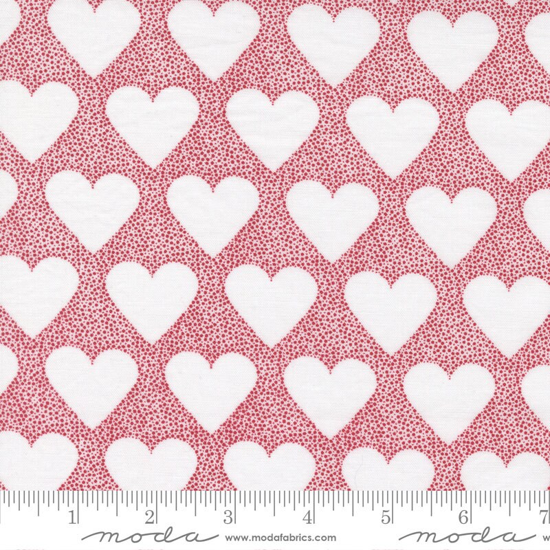 XOXO Charm Pack - Moda 24140PP, 42 5" Squares, Valentine's Day Charm Pack, Valentine Themed Charm Pack, Valentine's Fabric