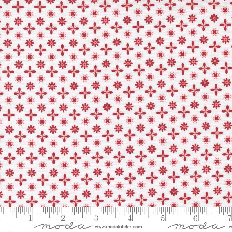 XOXO Charm Pack - Moda 24140PP, 42 5" Squares, Valentine's Day Charm Pack, Valentine Themed Charm Pack, Valentine's Fabric