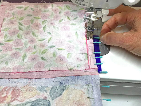 Easing in Fullness in Quilt Piecing