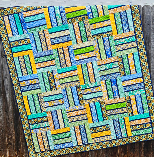 Pinstriped Quilt Pattern