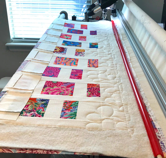 Quilting Pantographs on a Longarm