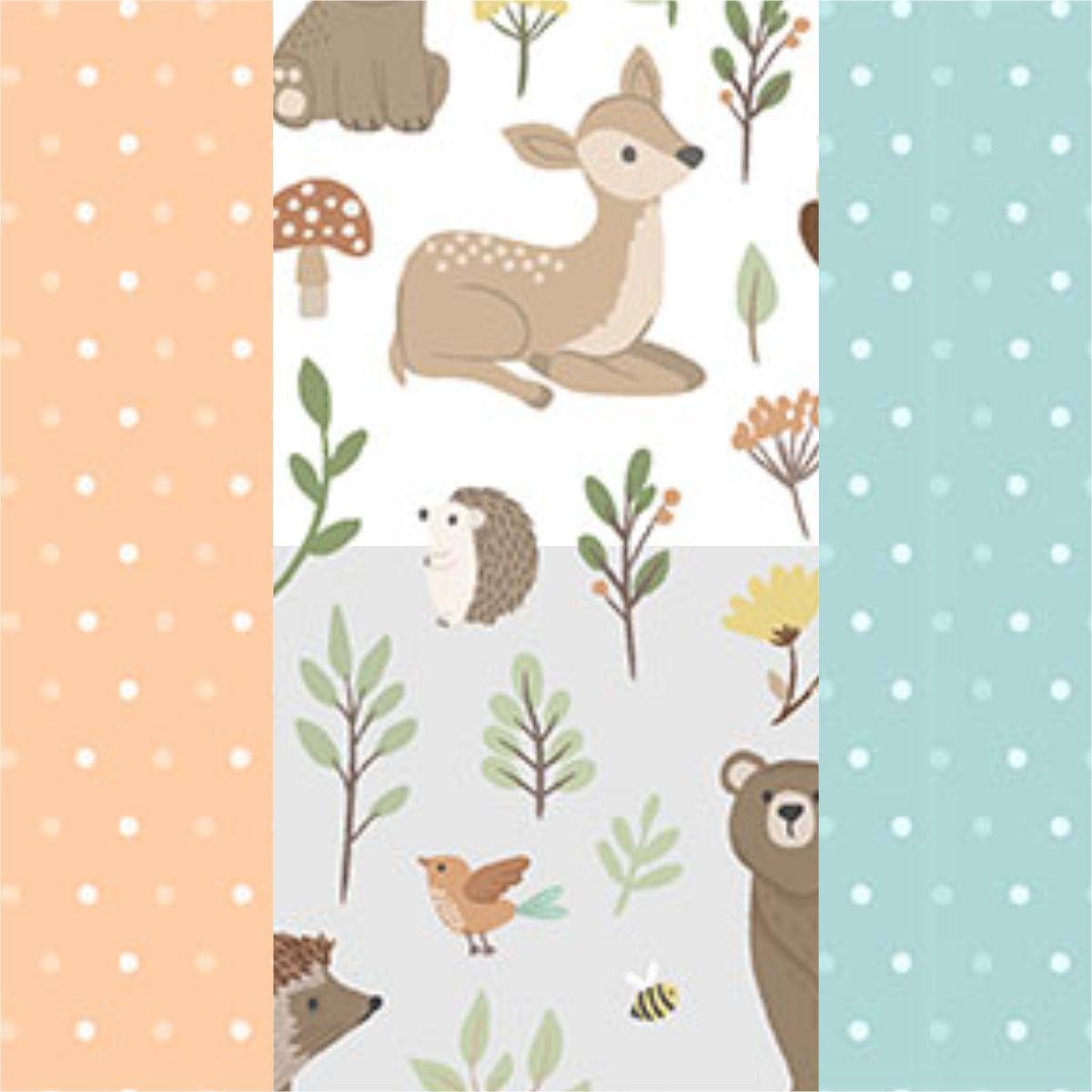 Baby Charms Quilt Pattern with Two Size Options Printed Version