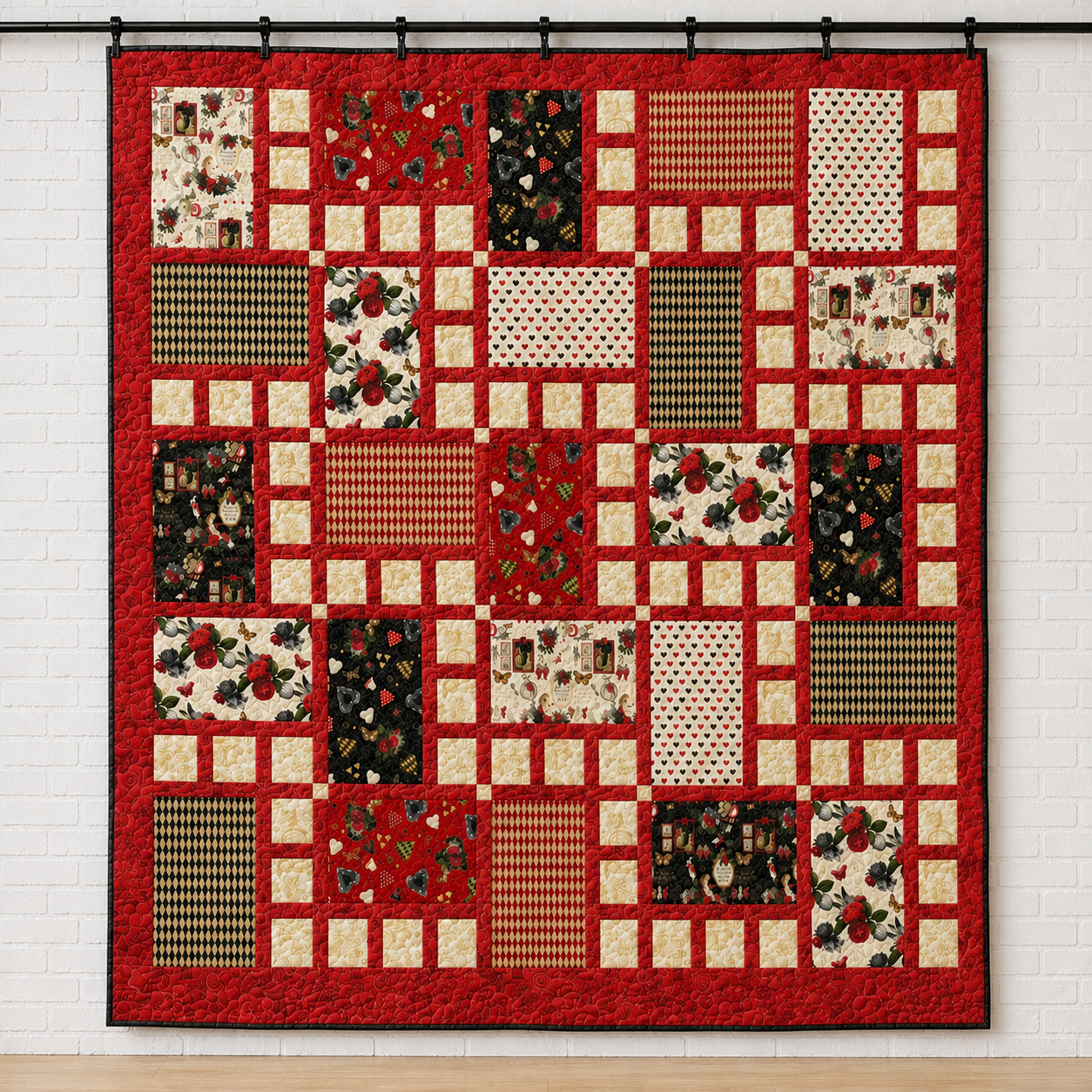 Four Squared Quilt Pattern Printed Version