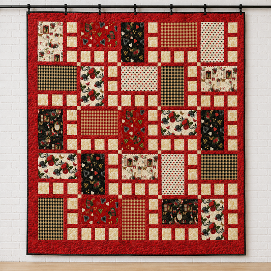 Four Squared Quilt Pattern Digital Version