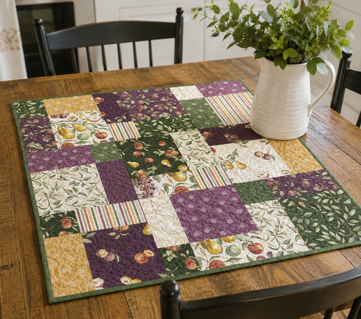 Charmingly Simple Table Runner & Topper Pattern - Digital Version
