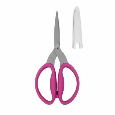 Perfect Scissors Large Multi Purpose Scissors by Karen Kay Buckley KKB027 - 7.5 inch Large Pink