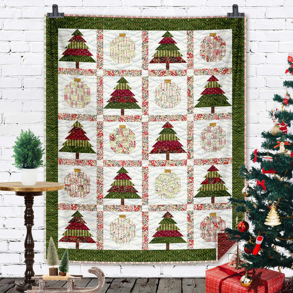 Christmastime Quilt Pattern - Printed Version