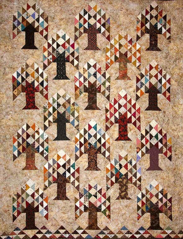 Tree Farm Quilt Pattern - Edyta Sitar Laundry Basket Quilts LBQ-0210-P
