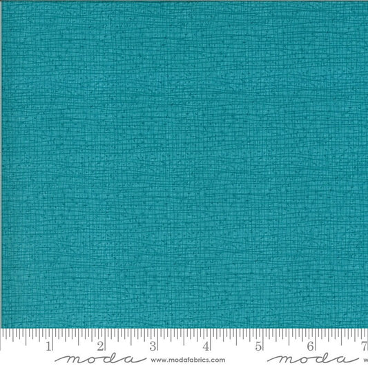 Thatched Pond Aqua Fabric Moda 48626-137