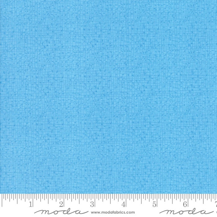 Thatched Sky Blue Fabric - 23" REMNANT CUT - Moda 48626-93, Sky Blue Blender Fabric, Blue Blender Fabric, Blue Tonal Fabric