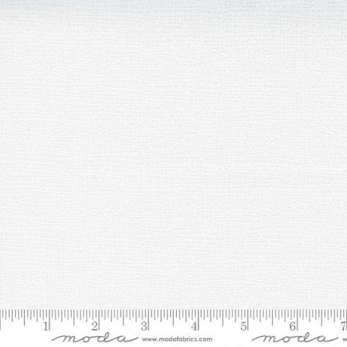 Thatched Blizzard Fabric - 22" REMNANT CUT - Moda 48626-150, White Blender Fabric, Neutral Blender Fabric, White Tonal Fabric