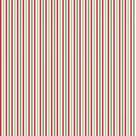 Christmas 1/8" Stripe Fabric - 34" REMNANT CUT - Riley Blake Designs C495R-CHRIST