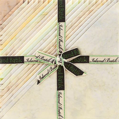 Island Batik Naturally Neutral Stack/Layer Cake - 42 - 10" Fabric Squares