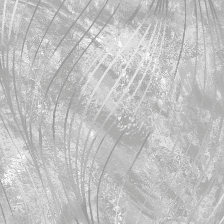 108" Gray Go with the Flow Wide Quilt Backing Fabric - 22" REMNANT CUT - Maywood Studio QB102-K2, Gray Wide Quilt Backing Fabric