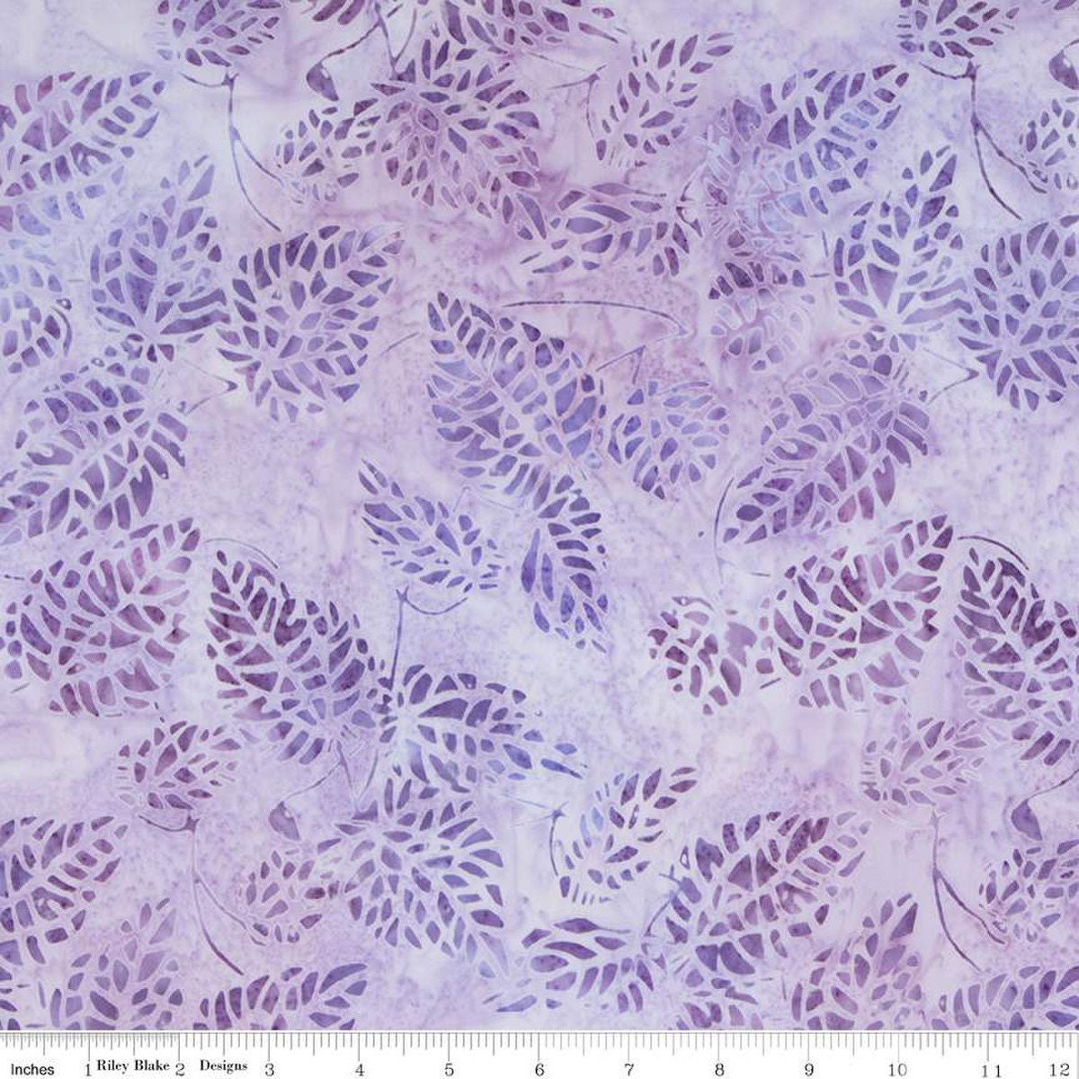 Expressions Batik Tjaps Mauve Batik Fabric - 29" REMNANT CUT - Riley Blake Design BTPT1173, Light Purple Batik Fabric, Lavender Batik Fabric