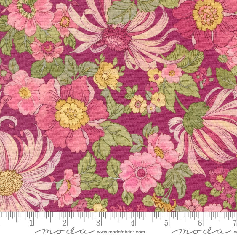 Chelsea Garden Layer Cake - Moda 33740LC, 42 - 10" Fabric Squares, Floral Paisley Reproduction Layer Cake, Paisley Floral Layer Cake