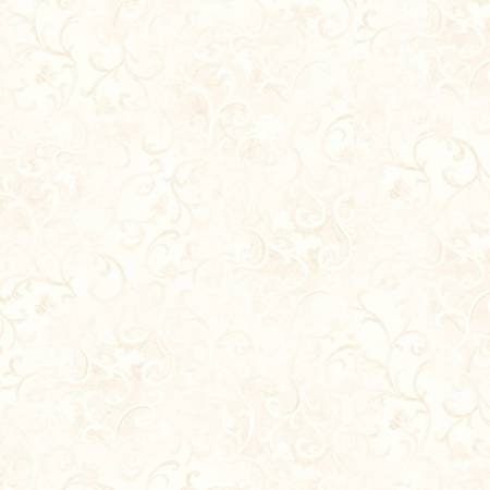 Light Taupe (Tan) Scroll Fabric - Wilmington Prints Essential Basics 89025-101, Tan Blender Fabric, Tan Scroll Blender Fabric By the Yard