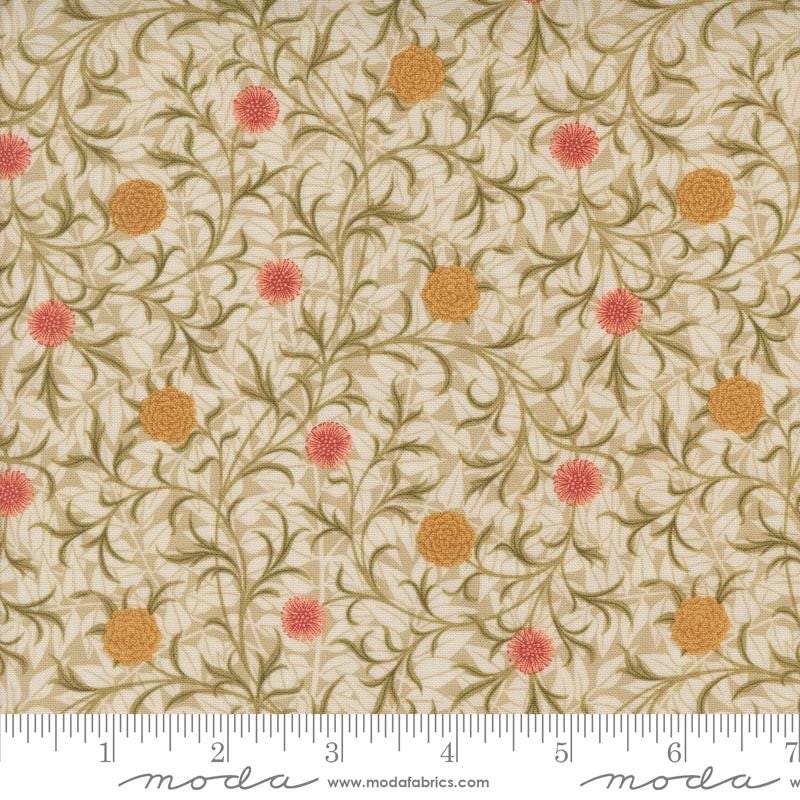 Morris Manor Best of Morris Charm Pack - Moda 8390PP, 42 - 5" Fabric Squares, William Morris Reproduction Fabric by Barbara Brackman