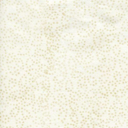 Island Batik Neutrals Meringue Batik Fabric, Cream Batik Blender Fabric By the Yard