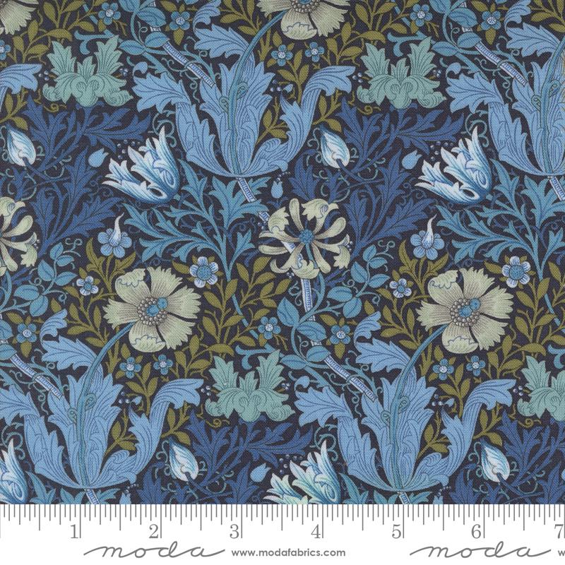 Morris Manor Best of Morris Charm Pack - Moda 8390PP, 42 - 5" Fabric Squares, William Morris Reproduction Fabric by Barbara Brackman