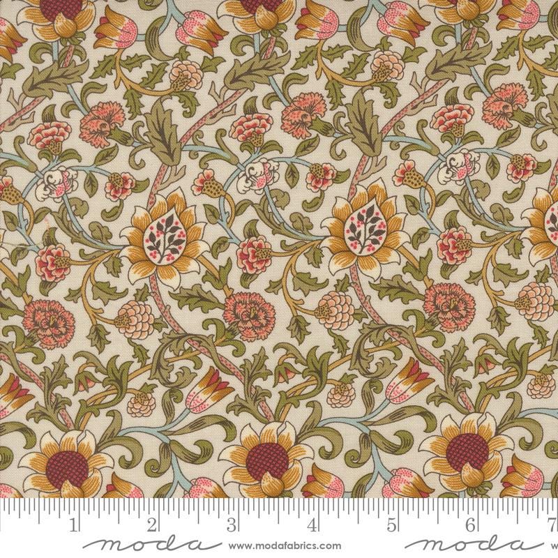 Morris Manor Best of Morris Charm Pack - Moda 8390PP, 42 - 5" Fabric Squares, William Morris Reproduction Fabric by Barbara Brackman