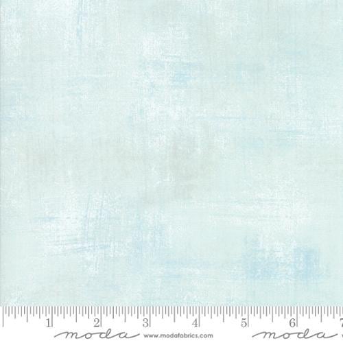 Grunge Soothing Fabric Moda 30150-539, Light Aqua Blender Fabric - Light Blue Green Fabric - Moda Grunge Soothing - By the Yard