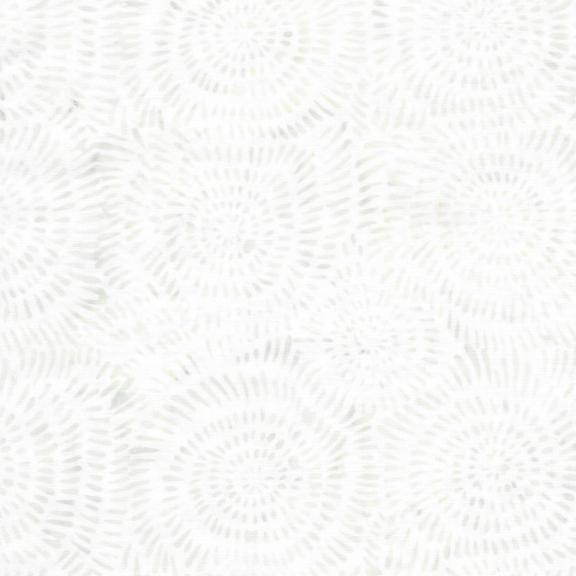 Island Batik Neutrals Foundations Coconut Batik Fabric - 20" REMNANT CUT, Neutral Off White Batik Fabric, Batik Blender Fabric