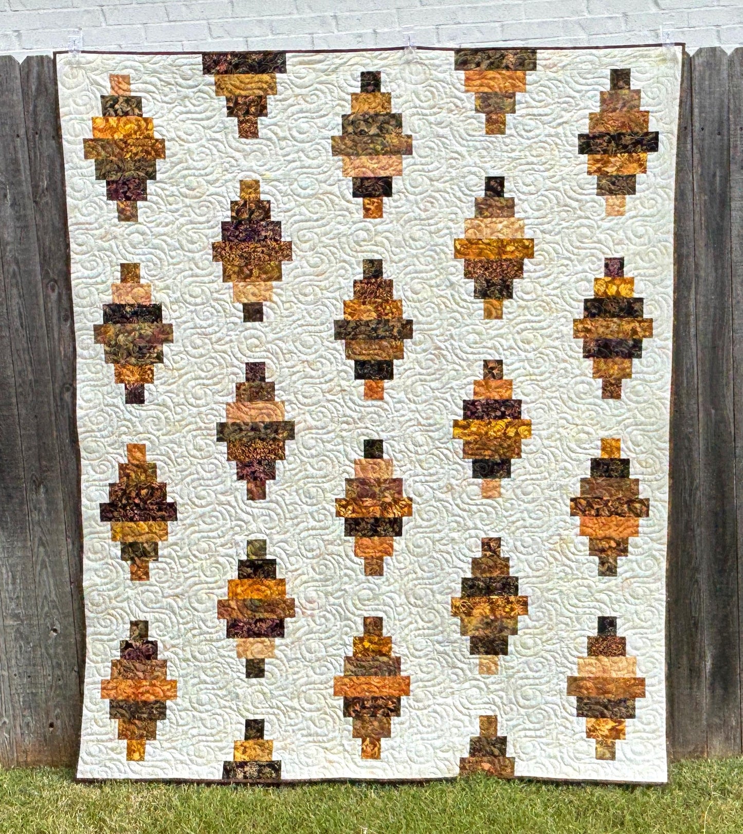 Floating Lanterns Quilt Pattern Printed Version - Cuddle Cat Quiltworks CCQ091, Strip Pack or Jelly Roll Quilt Pattern