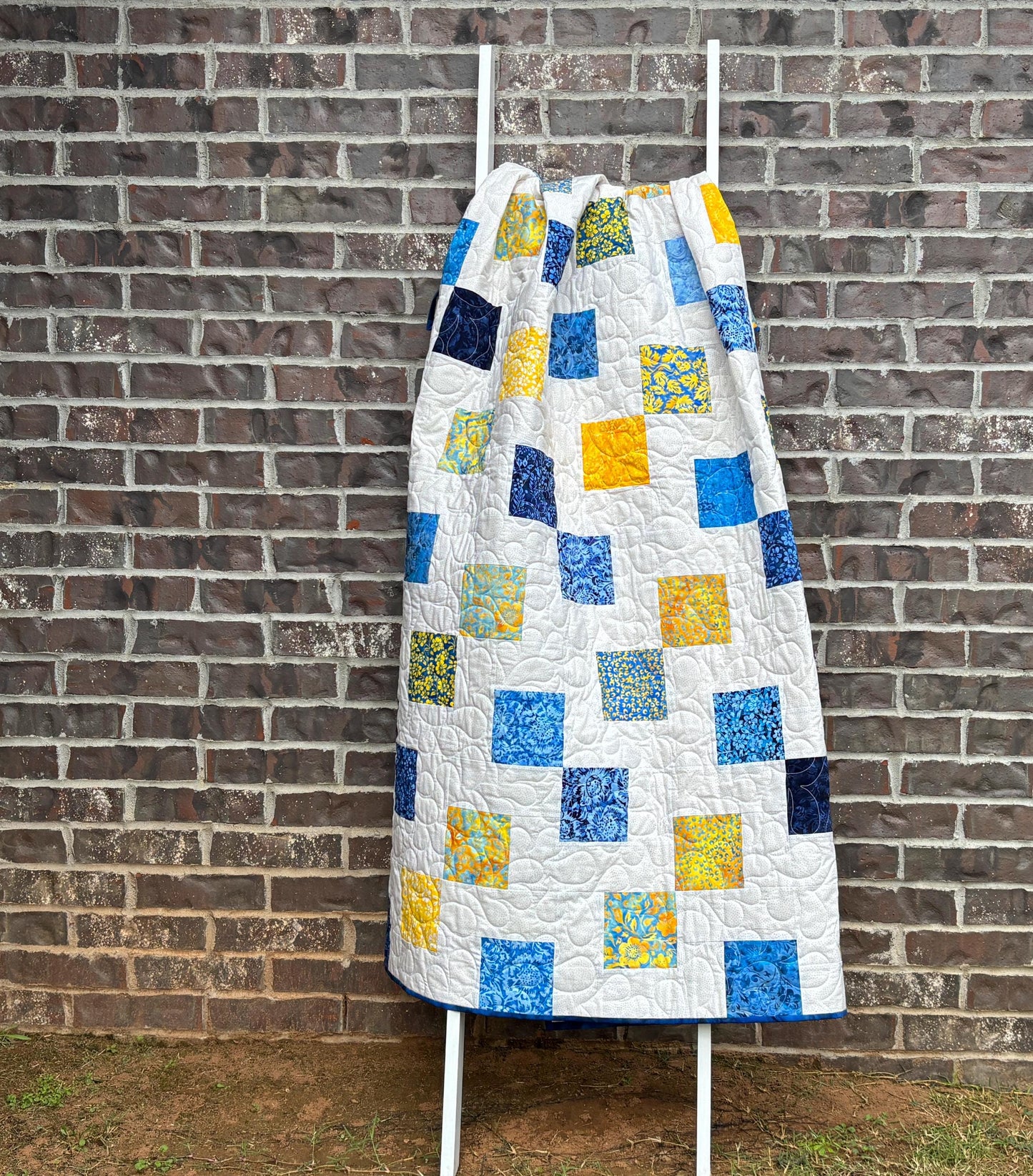 Double the Charm Quilt Pattern PDF Version, Cuddle Cat Quiltworks CCQ084, Charm Square Quilt Pattern