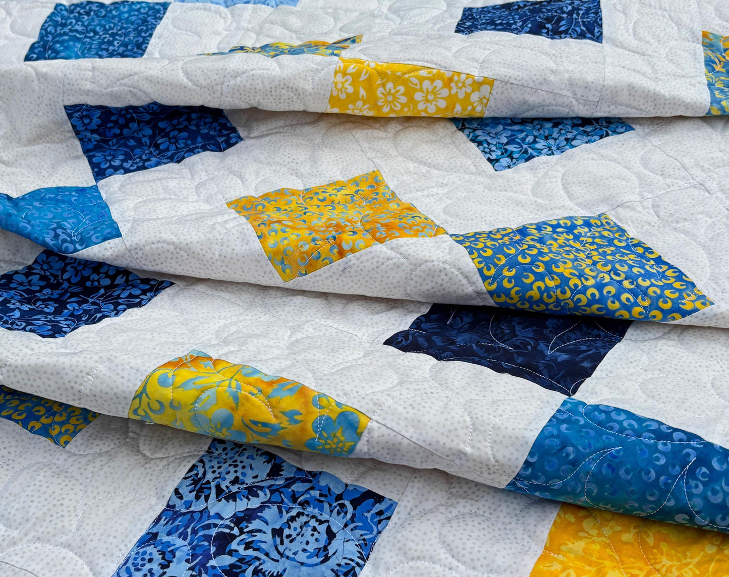 Double the Charm Quilt Pattern PDF Version, Cuddle Cat Quiltworks CCQ084, Charm Square Quilt Pattern