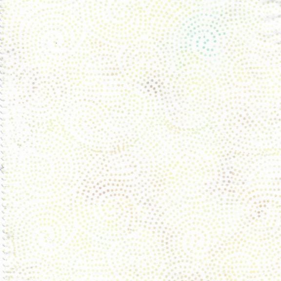 Island Batik Neutrals Egg White Batik Fabric, Neutral Cream Dotted Batik Fabric, Off White Batik Blender Fabric, By the Yard