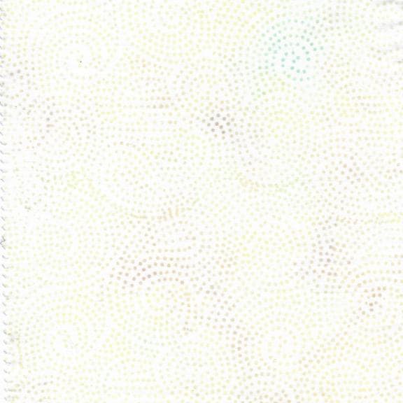 Island Batik Neutrals Egg White Batik Fabric, Neutral Cream Dotted Batik Fabric, Off White Batik Blender Fabric, By the Yard