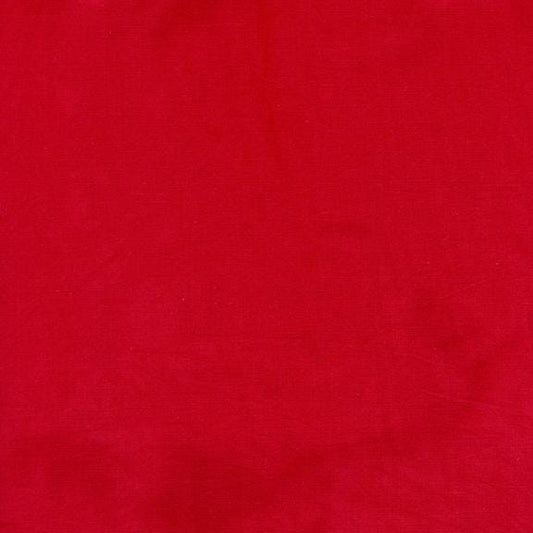 Island Batik Foundation Blenders Cherry Red Batik Fabric - Red Batik Blender Fabric By the Yard