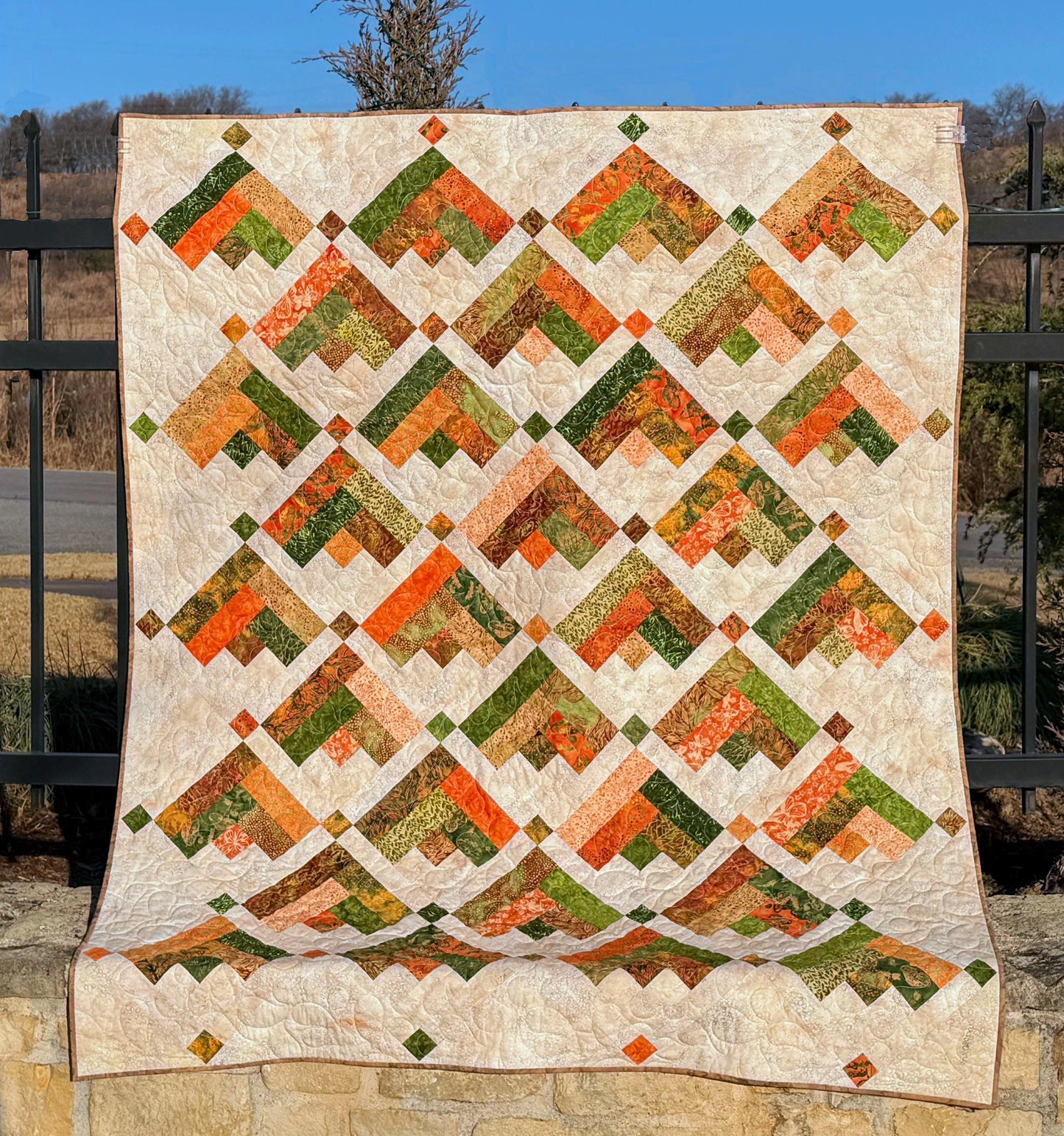 In Flight Quilt Pattern Printed Version - Cuddle Cat Quiltworks CCQ094, Strip Pack Quilt Pattern, Easy Jelly Roll Quilt Pattern