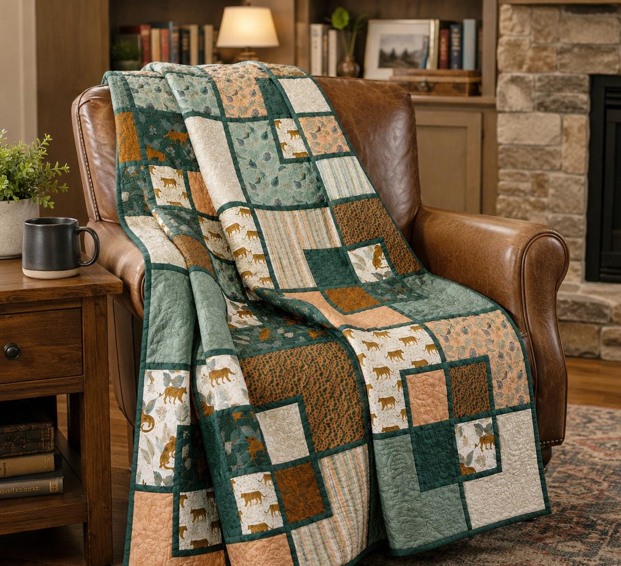 Window Boxes Quilt Pattern PDF Version, Cuddle Cat Quiltworks CCQ0105, Quilt Pattern for 10 inch Squares