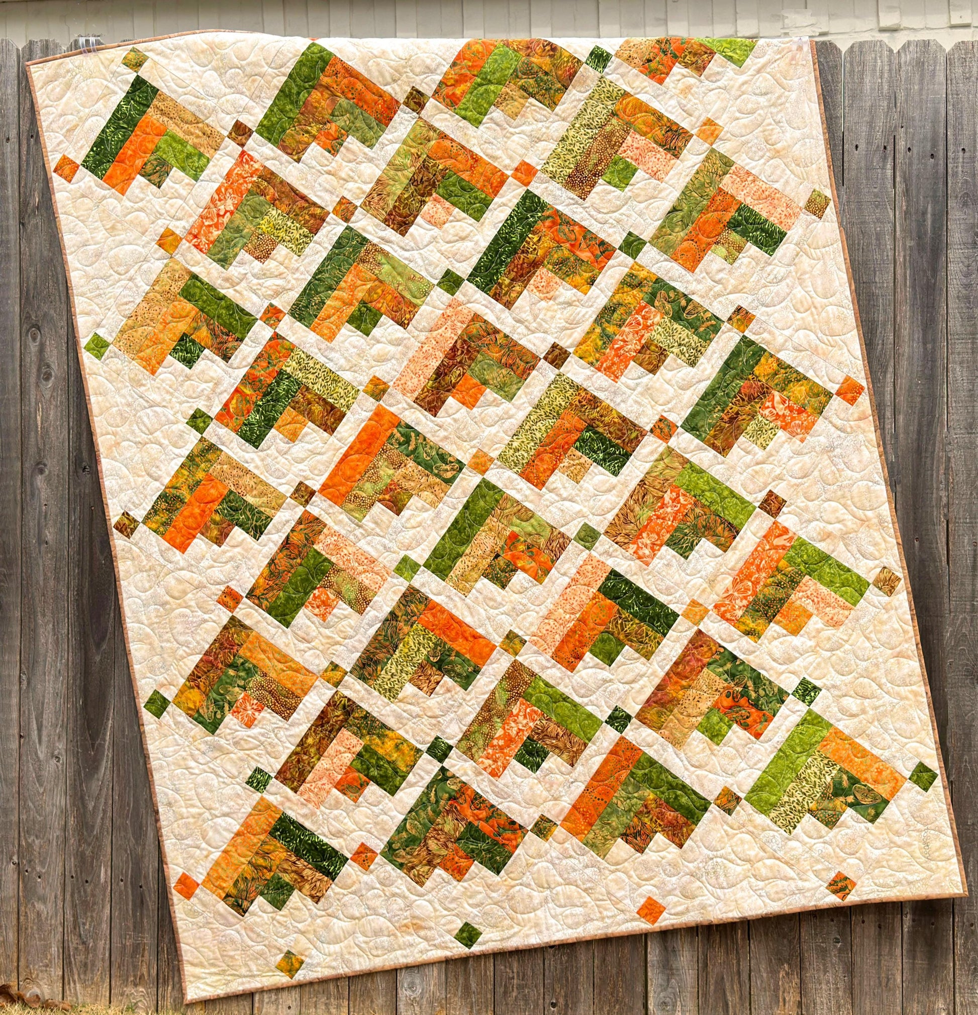 In Flight Quilt Pattern Printed Version - Cuddle Cat Quiltworks CCQ094, Strip Pack Quilt Pattern, Easy Jelly Roll Quilt Pattern