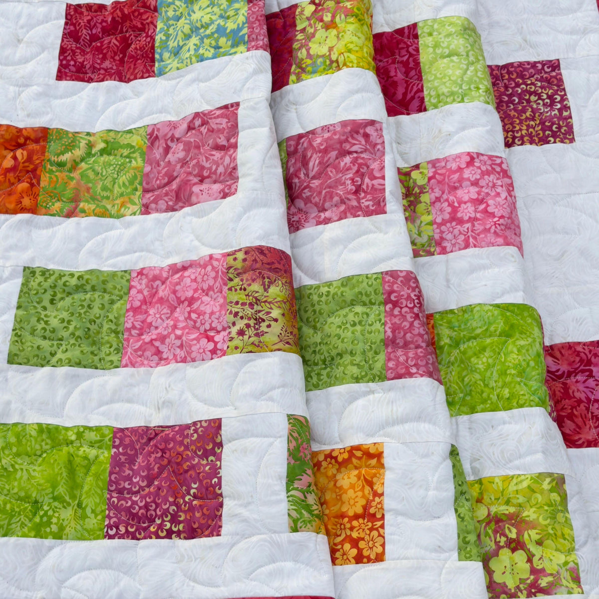 Triple the Charm Quilt Pattern Printed Version - Cuddle Cat Quiltworks CCQ100, Pre-Cut Friendly Quilt Pattern