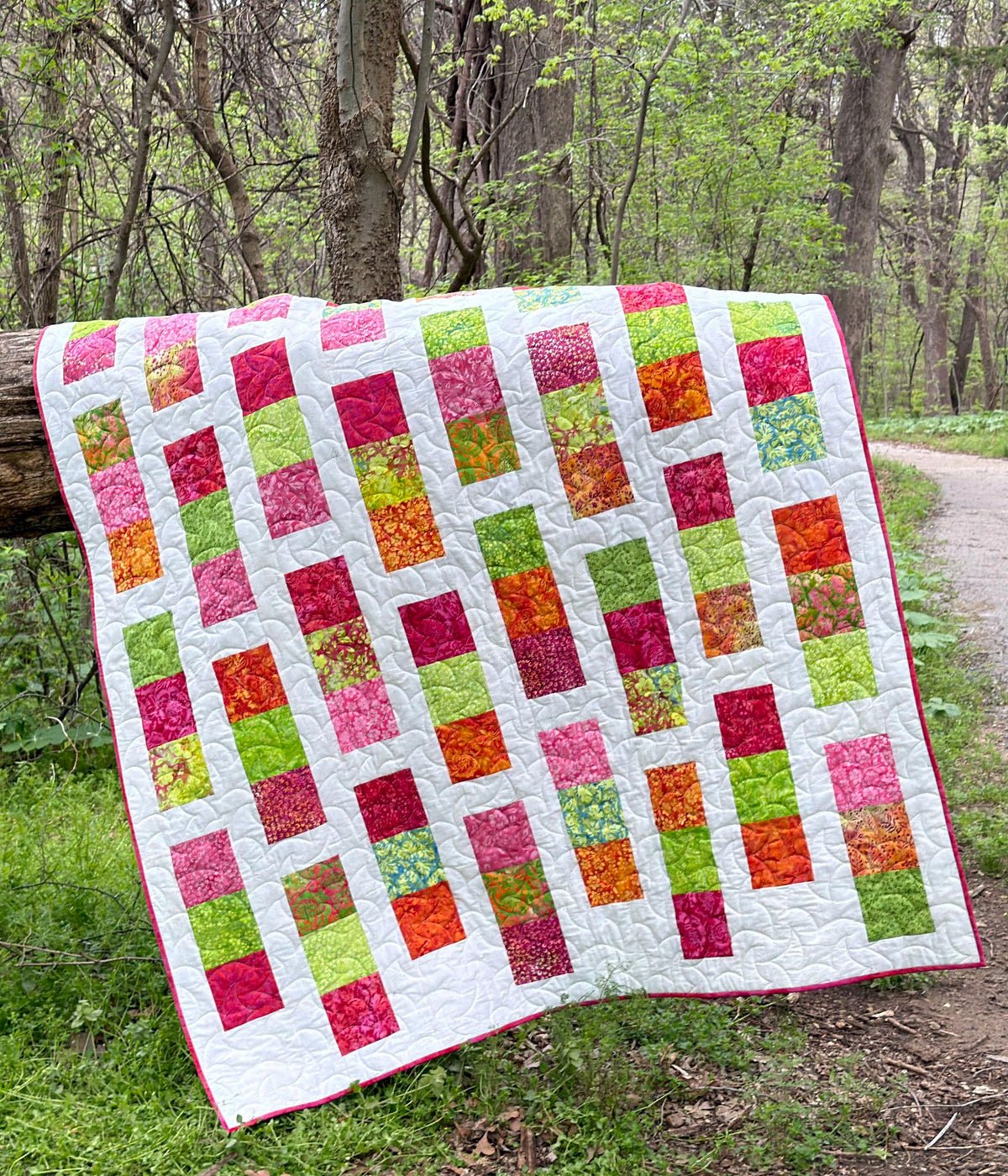 Triple the Charm Quilt Pattern Printed Version - Cuddle Cat Quiltworks CCQ100, Pre-Cut Friendly Quilt Pattern