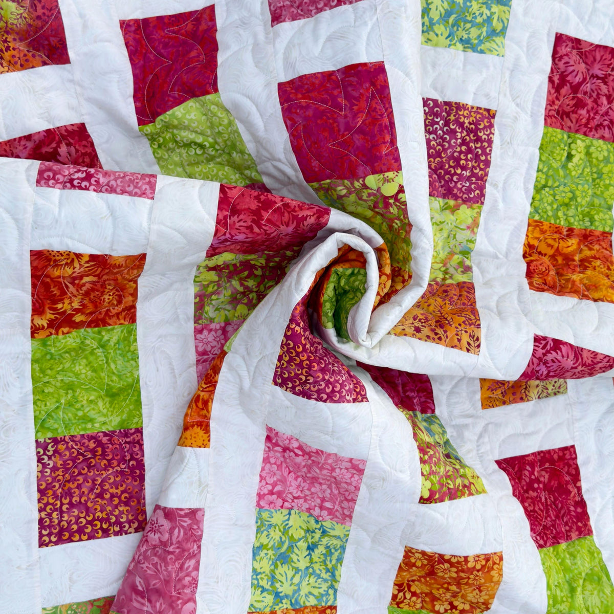 Triple the Charm Quilt Pattern Printed Version - Cuddle Cat Quiltworks CCQ100, Pre-Cut Friendly Quilt Pattern