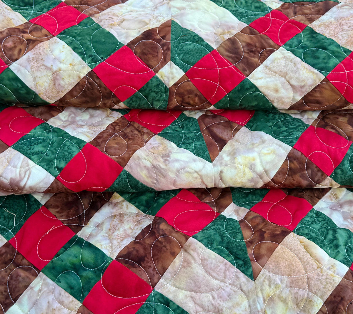Traditions Quilt Pattern Printed Version - Cuddle Cat Quiltworks CCQ096 - Plaid Knot Quilt Pattern