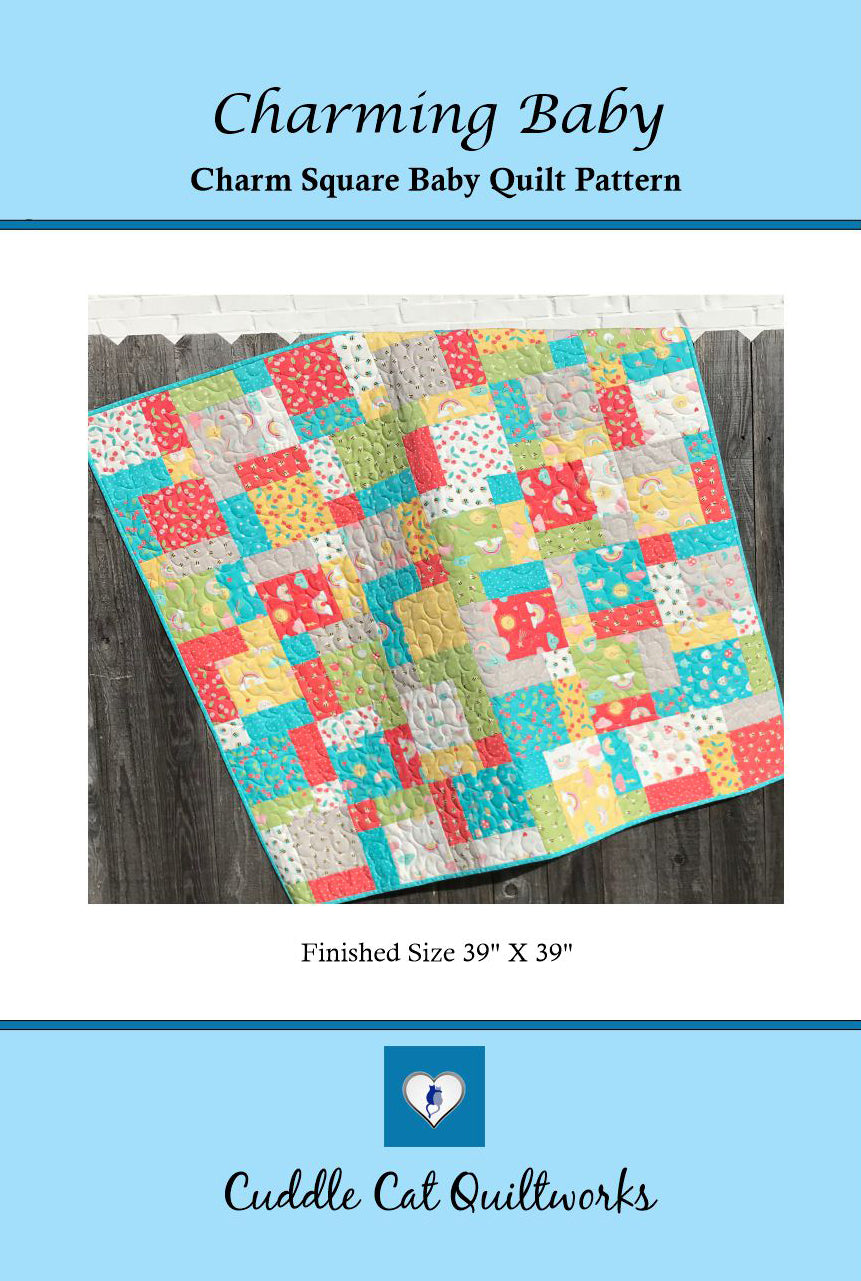 Front cover of Charming Baby quilt pattern