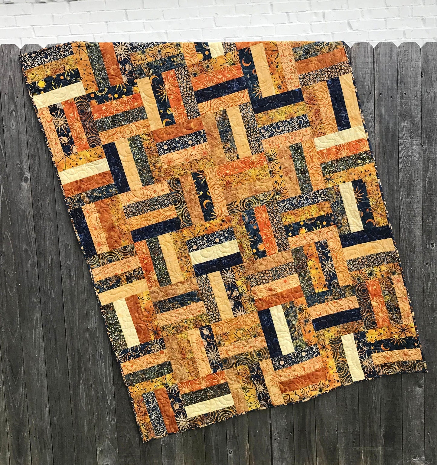 Basketweave Quilt Pattern for Jelly Rolls and Strip Packs - Digital Quilt Pattern - Handmade Quilts, Digital Patterns, and Home Décor items online - Cuddle Cat Quiltworks